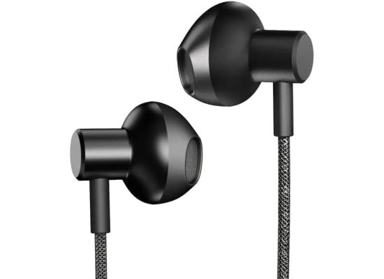 Hifuture MI5 Semi-In-ear USB-C Wired Earphones with Mic, Hi-Res Sound, Black